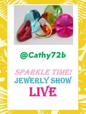 SPARKLE TIME LIVE JEWERLY SHOW - April 4th @ 8PM-EST